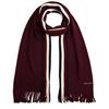 Tommy Hilfiger Tipped Rachelle Scarf Burgundy