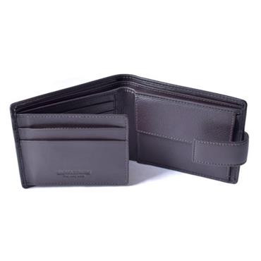 Miguel Bellido 3356 Tabbed Wallet Black