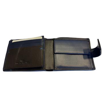 Miguel Bellido 6356 Tabbed Wallet Brown/Blue