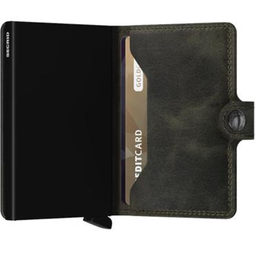 Secrid Vintage Miniwallet Olive/Black