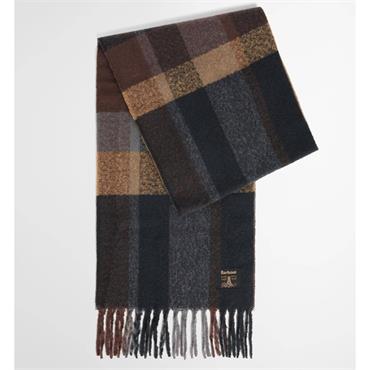 Barbour Westerdale Beanie & Scarf Gift Set Navy/Grey