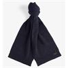 Barbour Carlton Fleck Beanie & Scarf Gift Set Navy
