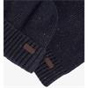 Barbour Carlton Fleck Beanie & Scarf Gift Set Navy