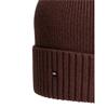 Tommy Hilfiger Flag Pima Cotton Beanie Wine