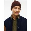 Tommy Hilfiger Flag Pima Cotton Beanie Wine