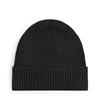 Tommy Hilfiger Flag Pima Cotton Beanie Charcoal