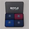Boyle For Men 4 Pack Socks Gift Box Multi