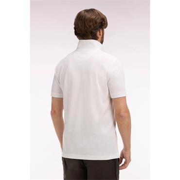 Eden Park Regular Fit Cotton Polo White