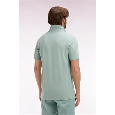 Eden Park Regular Fit Cotton Polo Green