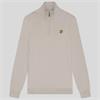 Lyle & Scott Cotton Merino 1/4 Zip Knit Cove