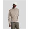 Lyle & Scott Cotton Merino 1/4 Zip Knit Cove