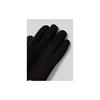 Bugatti Textile & Sheepskin Glove Black