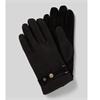 Bugatti Textile & Sheepskin Glove Black