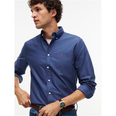 Tommy Hilfiger Solid Heritage Oxford Shirt Aegean