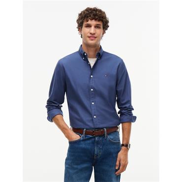 Tommy Hilfiger Solid Heritage Oxford Shirt Aegean