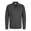 Jack & Jones Rodney Long Sleeve Polo Tee Ash
