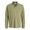 Jack & Jones Rodney Long Sleeve Polo Tee Aloe