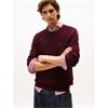 Tommy Hilfiger Essential Structure Crew Burgundy