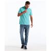 Penguin Tipped Pique Polo Shirt Aqua