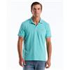 Penguin Tipped Pique Polo Shirt Aqua