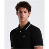 Penguin Tipped Pique Polo Shirt Black