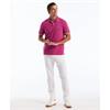 Penguin Tipped Pique Polo Shirt Magenta