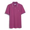 Penguin Tipped Pique Polo Shirt Magenta