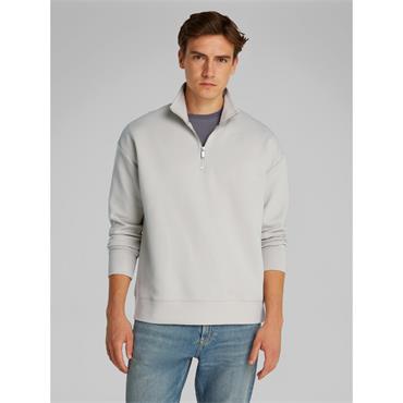 Calvin Klein Tech Interlock Q Zip Dove