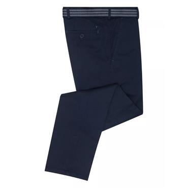 Drifter Driscoll Cotton Trousers Navy