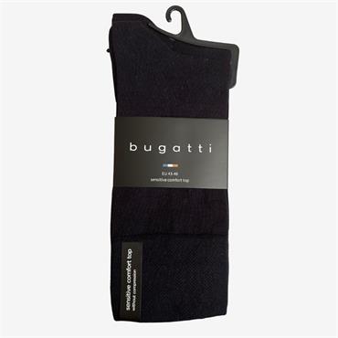 Bugatti 2 Pack Plain Socks Navy