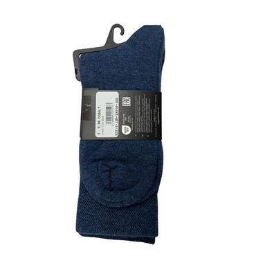 Bugatti 2 Pack Plain Socks Cobalt