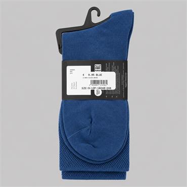Bugatti 2-Pack Plain Socks Blue