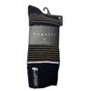 Bugatti 2 Pack Stripe Socks Navy