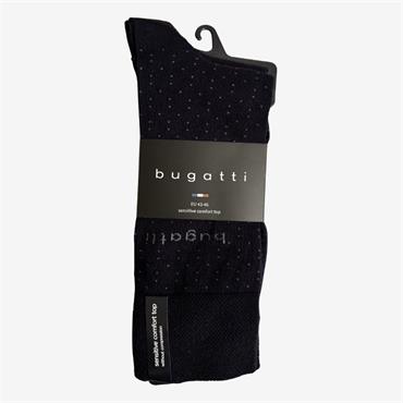 Bugatti 2 Pack dot Socks Navy