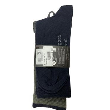 Bugatti 2 Pack dot Socks Green