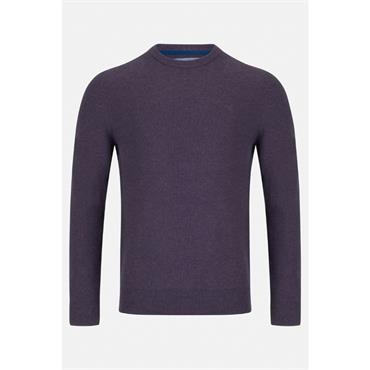 Benetti Dawson Crew Neck Jumper Grape