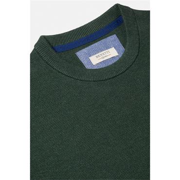 Benetti Dawson Crew Neck Jumper Green