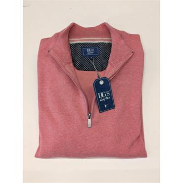 Drifter 55601 Half Zip Sweater Pink