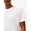 Tommy Jeans Slim Linear Tee Ecru