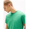 Tommy Jeans Slim Linear Tee Bahama Green