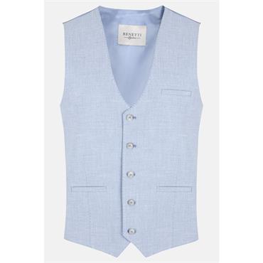 Benetti Albert Waistcoat Blue