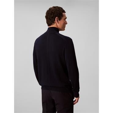 Calvin Klein Merino 1/4 Zip Jumper Sapphire