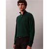Calvin Klein Merino 1/4 Zip Jumper Green