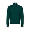 Calvin Klein Merino 1/4 Zip Jumper Green