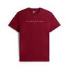 Tommy Jeans Reg Linear Logo Tee Wine