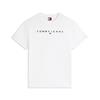 Tommy Jeans Reg Linear Logo Tee White