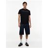 Tommy Jeans Reg Linear Logo Tee Black
