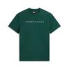 Tommy Jeans Reg Linear Logo Tee Green