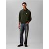 Calvin Klein Jeans Terry Badge Hoodie Green