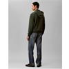 Calvin Klein Jeans Terry Badge Hoodie Green